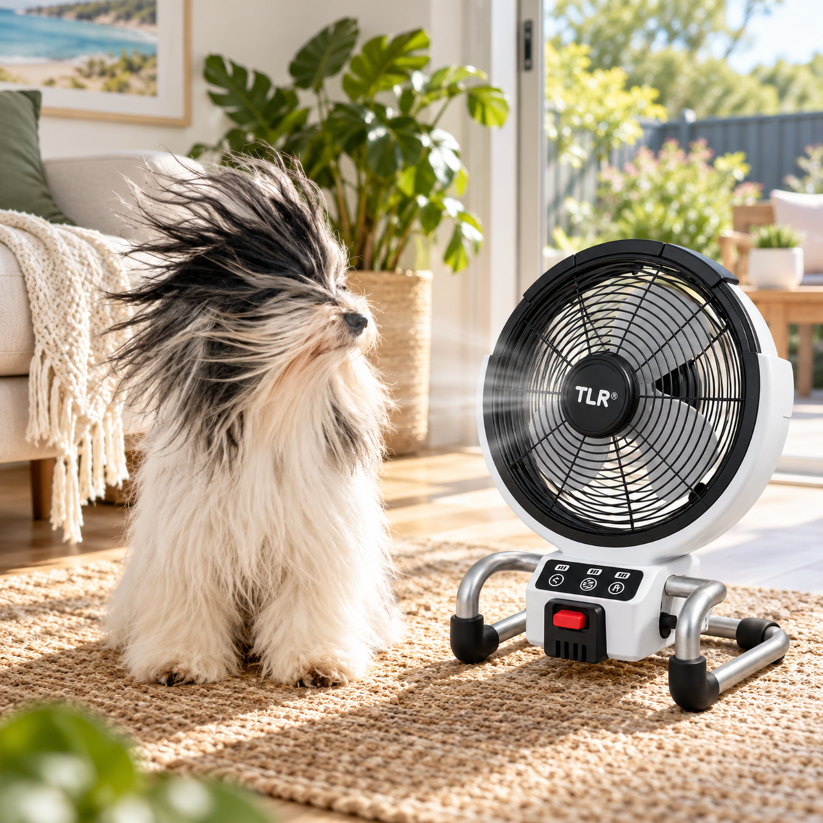 Turbo Airmaxx 40cm Cooling Fan - High Performance Portable Fan